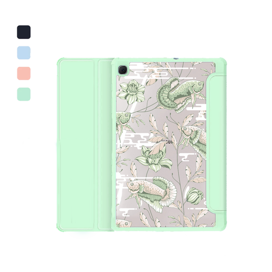 Android Tab Acrylic Flipcover - Fish & Floral 6.0