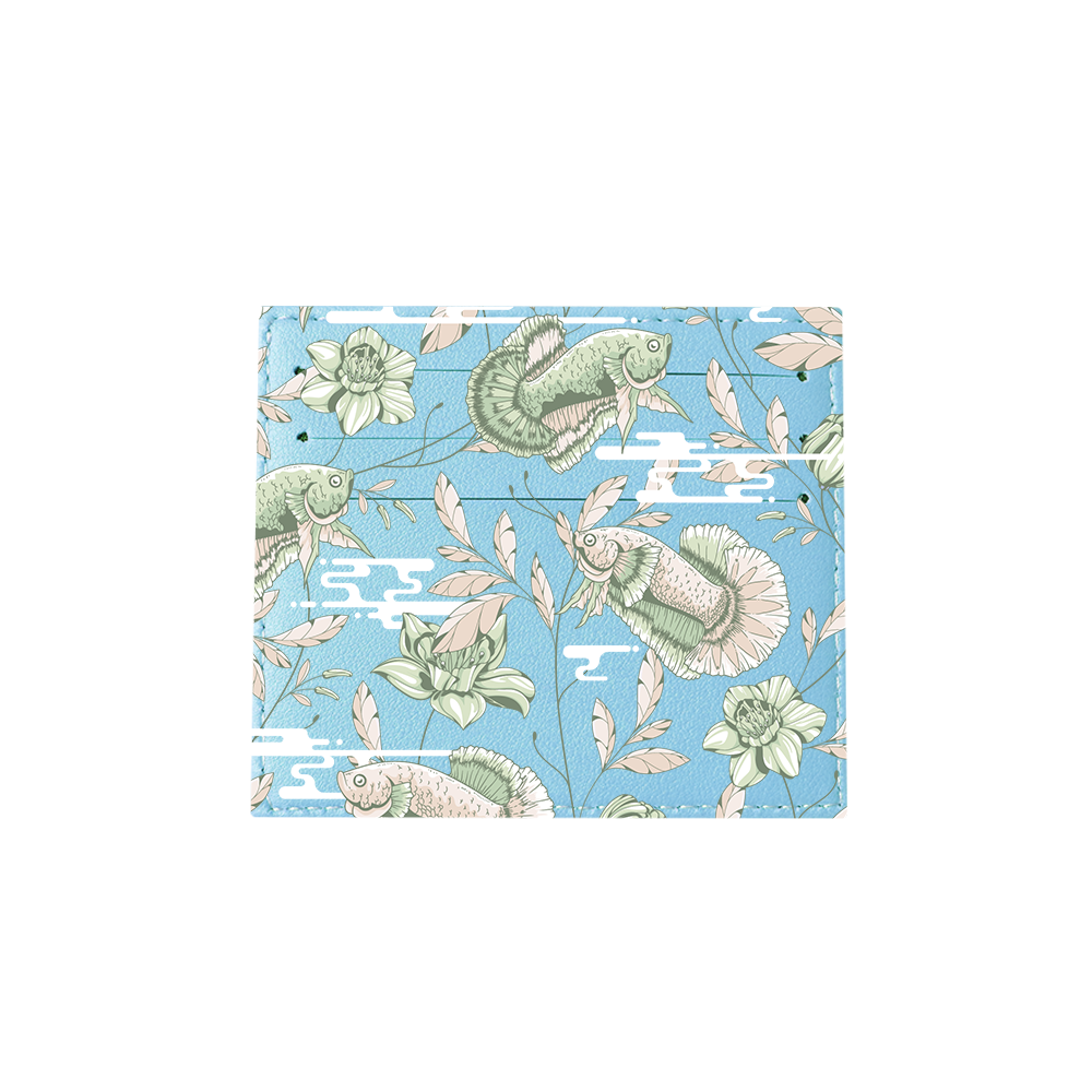 6 Slots Card Holder - Fish & Floral 6.0