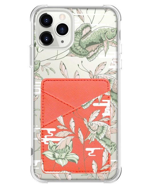 iPhone Phone Wallet Case - Fish & Floral 6.0