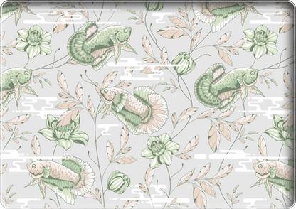 MacBook Snap Case - Fish & Floral 6.0