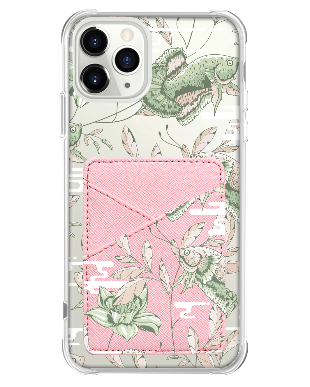 iPhone Phone Wallet Case - Fish & Floral 6.0