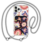 iPhone Magnetic Wallet Case - Flower Lovers