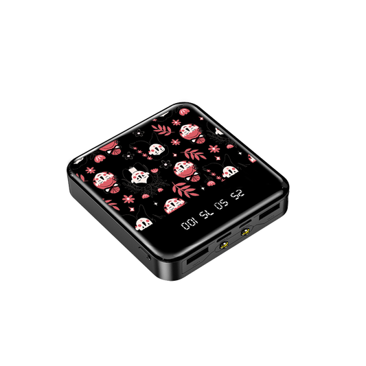 Mini Mighty Powerbank 12,000 mAh - Flowery Faces