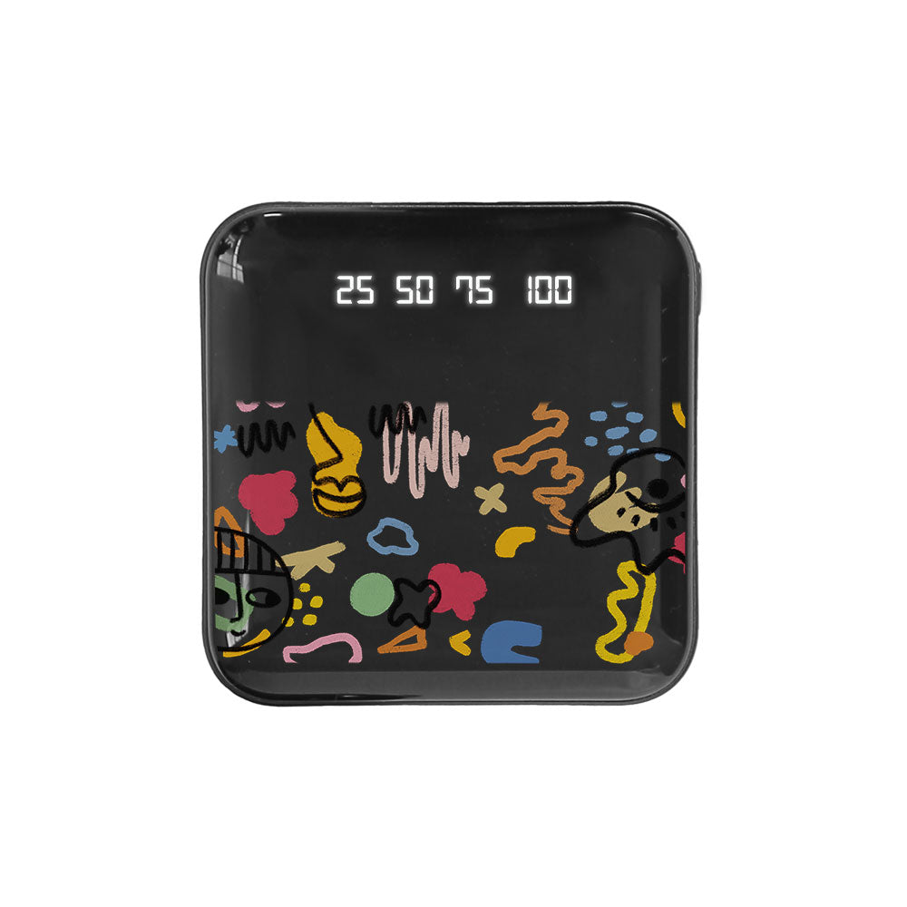 Mini Mighty Powerbank 12,000 mAh - Abstract 3.0