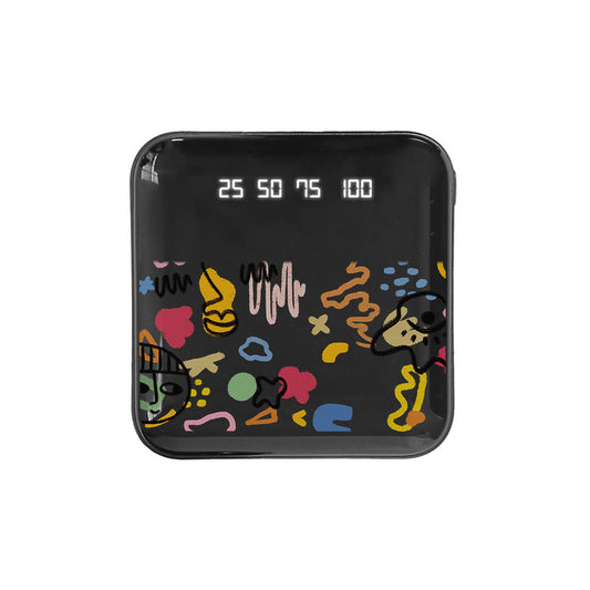 Mini Mighty Powerbank 12,000 mAh - Abstract 3.0