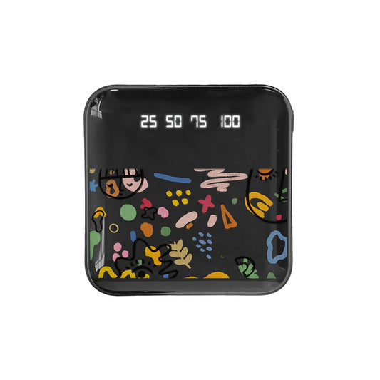 Mini Mighty Powerbank 12,000 mAh - Abstract 5.0