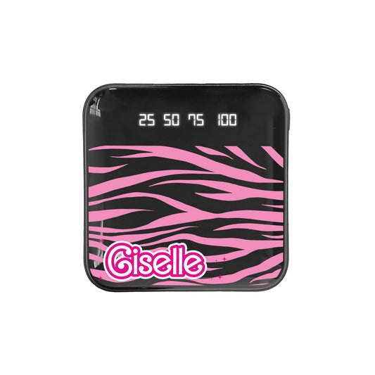 Mini Mighty Powerbank 12,000 mAh - Barbie Zebra Pattern