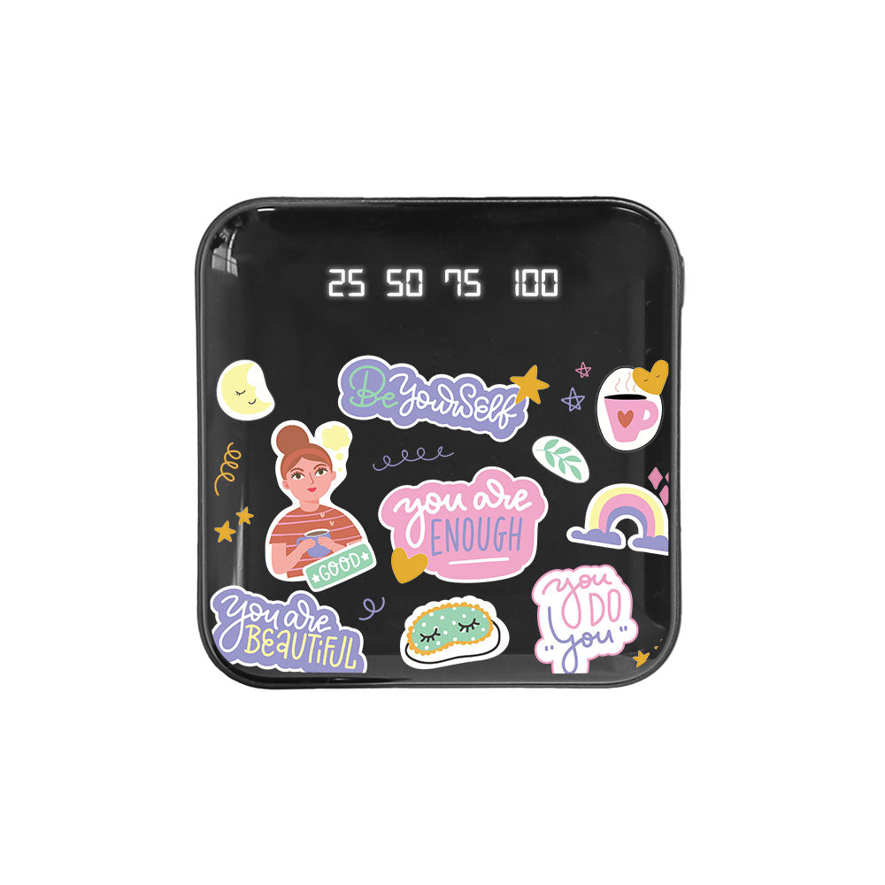 Mini Mighty Powerbank 12,000 mAh - Be Yourself