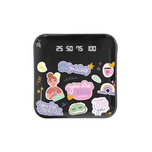 Mini Mighty Powerbank 12,000 mAh - Be Yourself