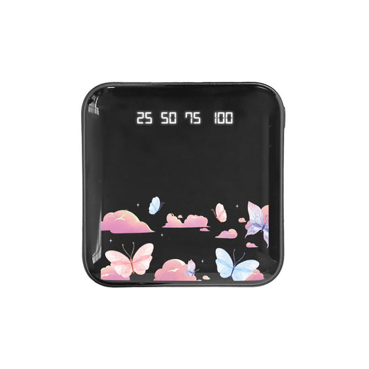 Mini Mighty Powerbank 12,000 mAh - Butterfly & Clouds