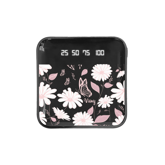Mini Mighty Powerbank 12,000 mAh - Butterfly & Daisy