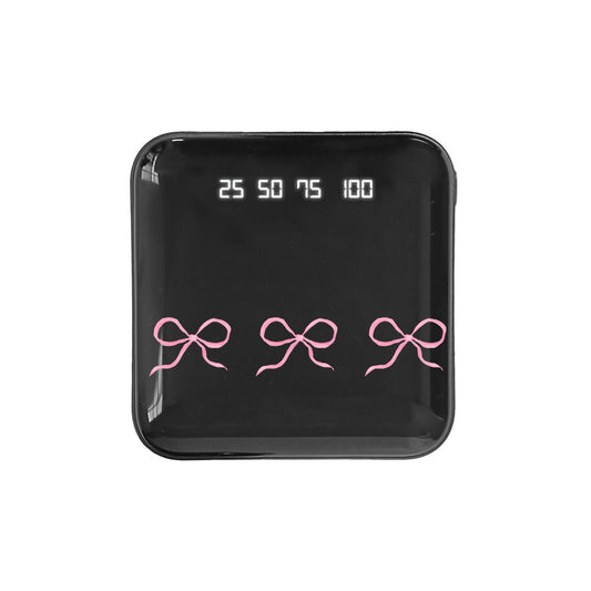 Mini Mighty Powerbank 12,000 mAh - Coquette Pink Bow 2.0