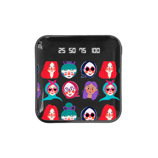 Mini Mighty Powerbank 12,000 mAh - Cute Sweety Faces