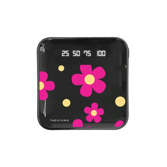 Mini Mighty Powerbank 12,000 mAh - Daisy Hot Pink