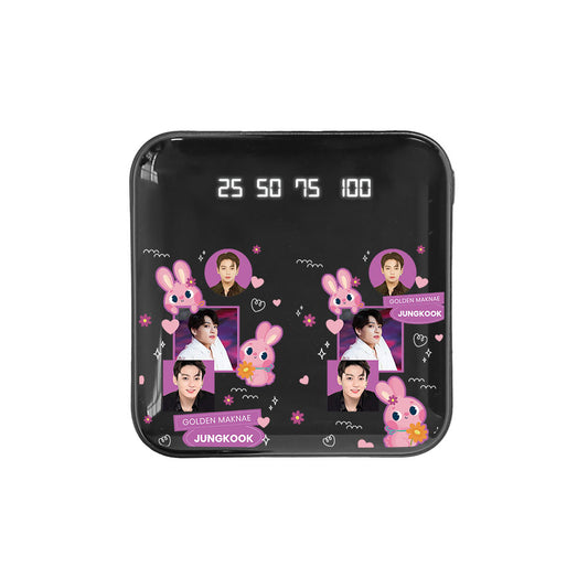 Mini Mighty Powerbank 12,000 mAh - Face Grid Bunny