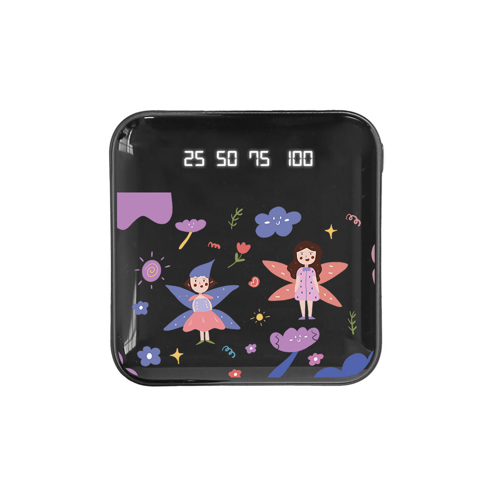 Mini Mighty Powerbank 12,000 mAh - Fairy Pattern