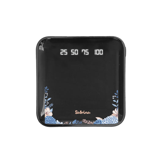 Mini Mighty Powerbank 12,000 mAh - Blue Florals