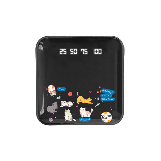 Mini Mighty Powerbank 12,000 mAh - Playful Cat 2.0