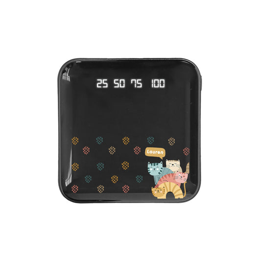 Mini Mighty Powerbank 12,000 mAh - Rainbow Meow 2.0
