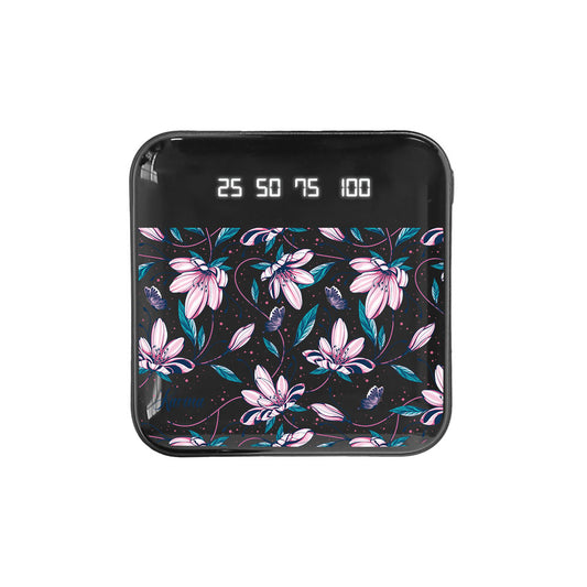 Mini Mighty Powerbank 12,000 mAh - Pink Tulip