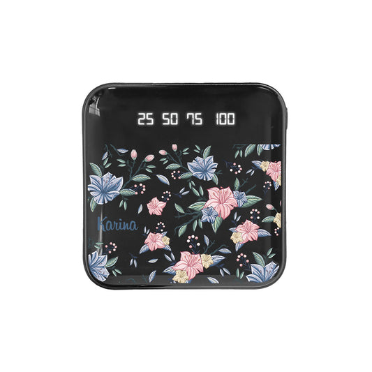 Mini Mighty Powerbank 12,000 mAh - Pink & Blue Florals