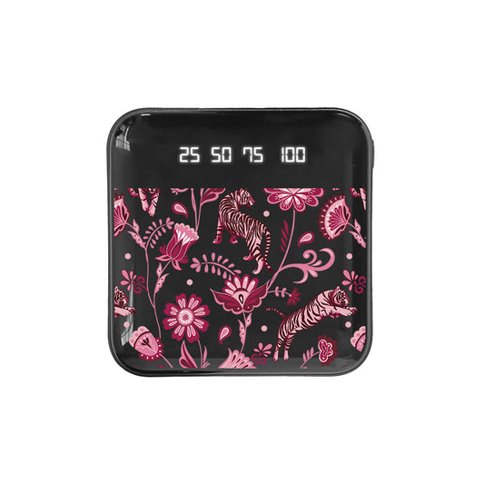 Mini Mighty Powerbank 12,000 mAh - Tiger & Floral 2.0