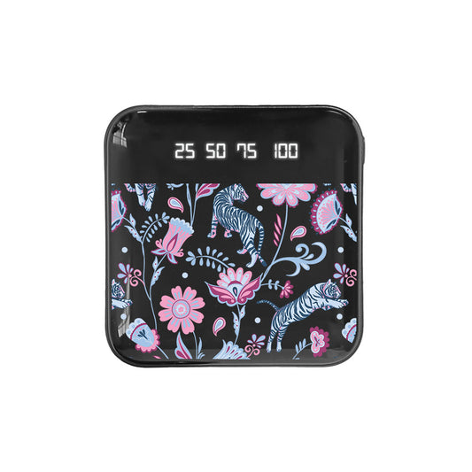Mini Mighty Powerbank 12,000 mAh - Tiger & Floral 3.0