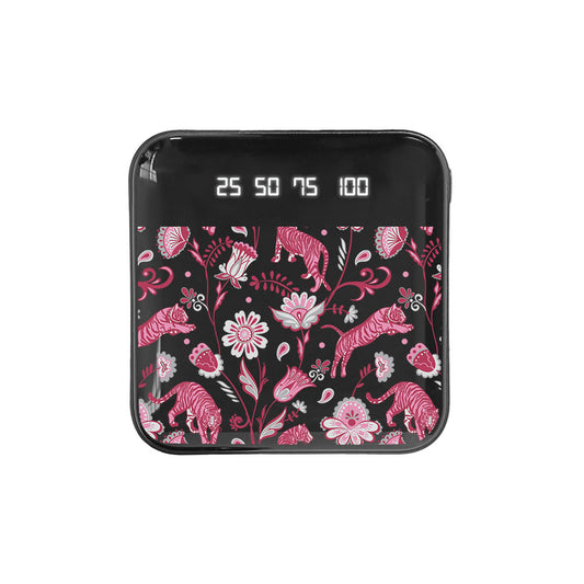 Mini Mighty Powerbank 12,000 mAh - Tiger & Floral 7.0