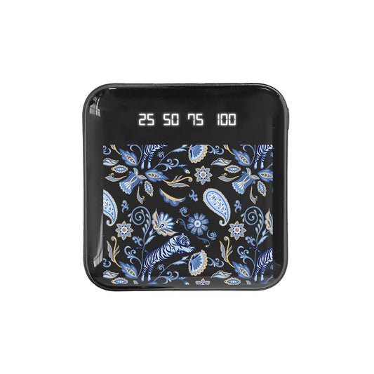 Mini Mighty Powerbank 12,000 mAh - Tiger & Floral