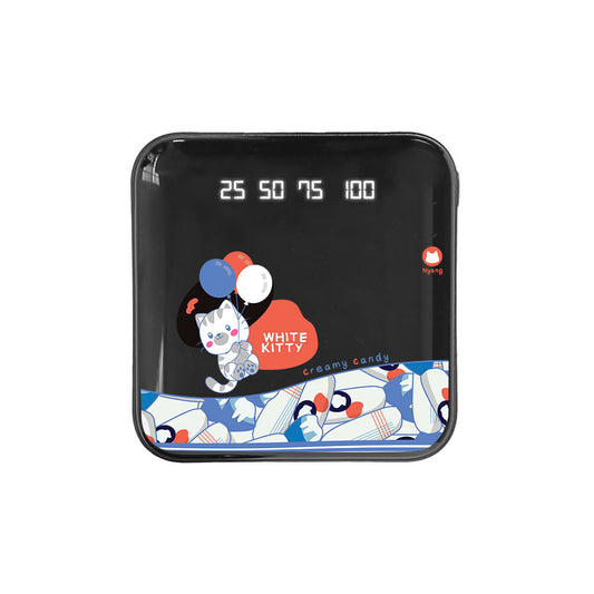 Mini Mighty Powerbank 12,000 mAh - White Kitty