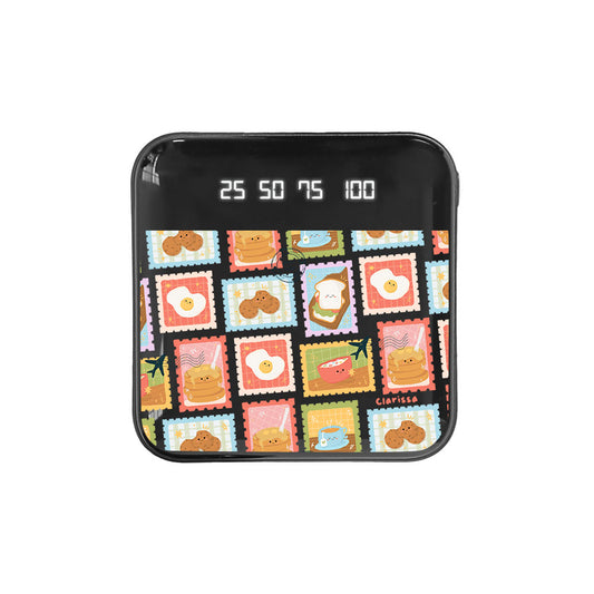 Mini Mighty Powerbank 12,000 mAh - Breakfast Menu Stamps