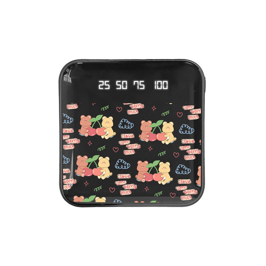 Mini Mighty Powerbank 12,000 mAh - Cherry Bear
