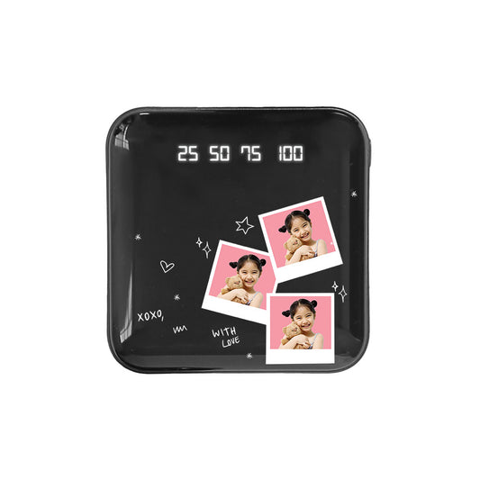 Mini Mighty Powerbank 12,000 mAh - Face Grid White Polaroid