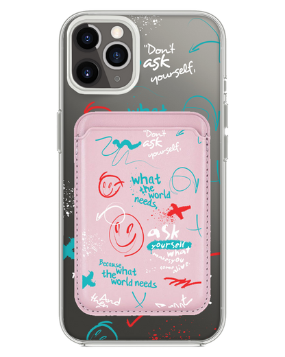 iPhone Magnetic Wallet Case - Graffiti 2.0