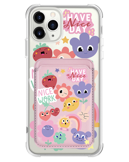 iPhone Magnetic Wallet Case - Garden Party