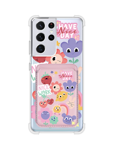 Android Magnetic Wallet Case - Garden Party