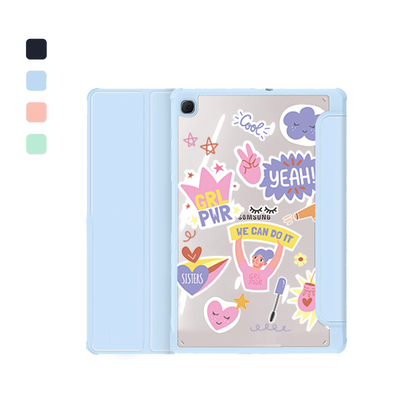 Android Tab Flipcover - Girl Power Sticker Pack