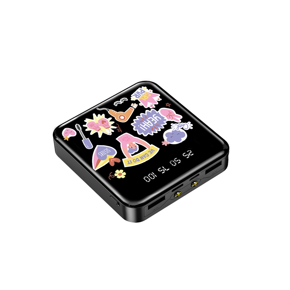 Mini Mighty Powerbank 12,000 mAh - Girl Power Sticker Pack