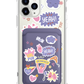 iPhone Magnetic Wallet Case - Girl Power Sticker Pack