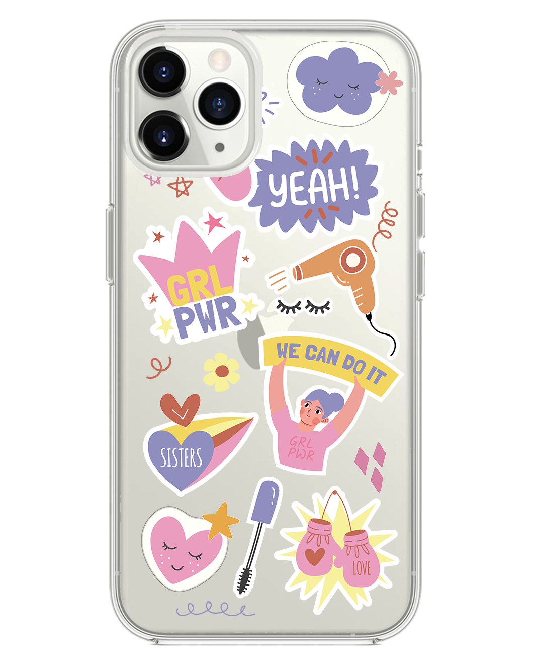 iPhone Rearguard Hybrid - Girl Power Sticker Pack – Caseuphoria