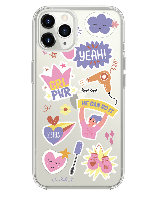 iPhone Rearguard Hybrid - Girl Power Sticker Pack