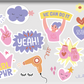 MacBook Snap Case - Girl Power Sticker Pack