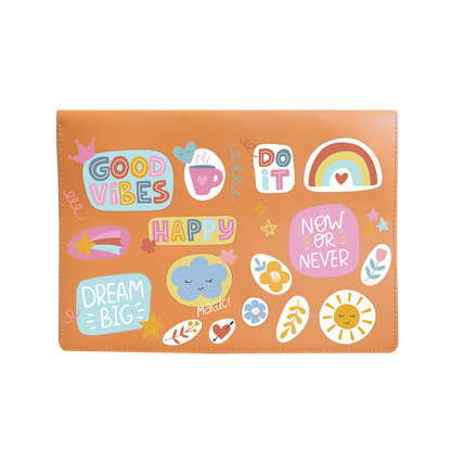 Vegan Leather Sleeve - Good Day 2.0