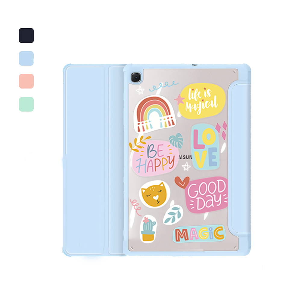 Android Tab Acrylic Flipcover - Good day 1.0