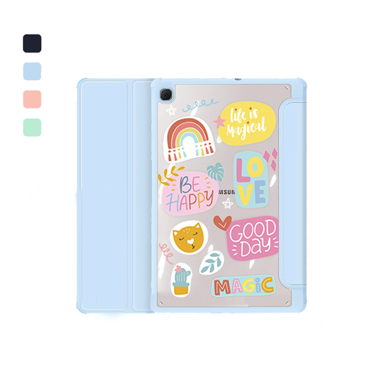 Android Tab Acrylic Flipcover - Good day 1.0