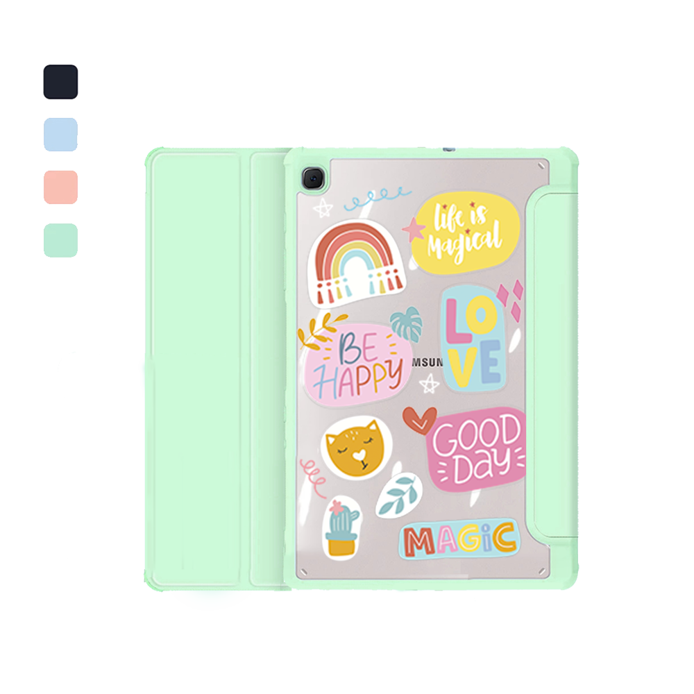 Android Tab Acrylic Flipcover - Good day 1.0