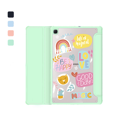 Android Tab Acrylic Flipcover - Good day 1.0