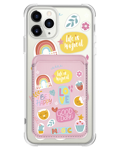 iPhone Magnetic Wallet Case - Good Day 1.0