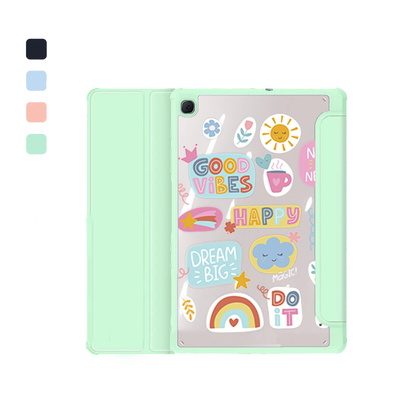 Android Tab Acrylic Flipcover - Good day 2.0