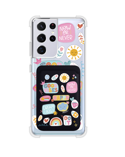 Android Magnetic Wallet Case - Good Day 2.0